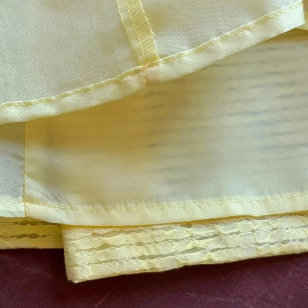 Nine West Yellow Tank Dress Fit & Flare Size 2 - Picture 7 of 8